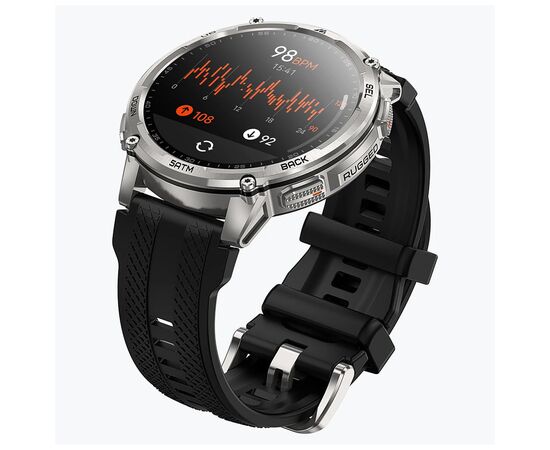 Смарт-годинник KOSPET Tank T4C Silver (6978602500423), зображення 5