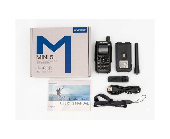 Портативная рация Baofeng UV-5R_MINI_Black_Single, изображение 10