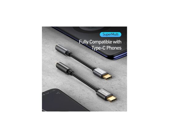 Перехідник USB-C M to 3.5mm F Baseus (CATL54-0G), зображення 6
