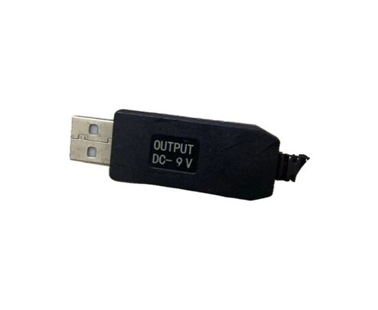 Кабель питания USB to DC 5.5x2.1mm 9V 1.0m black Power Boost (1070990), изображение 2