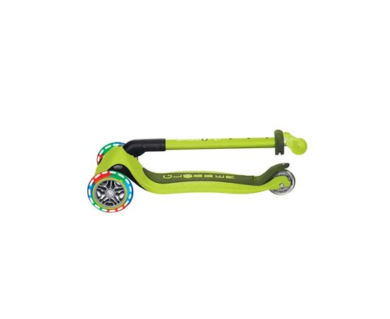 Самокат Globber Primo Foldable Lights колеса з підсвіткою до 50 кг 3+ Зелений (432-106-3), зображення 12