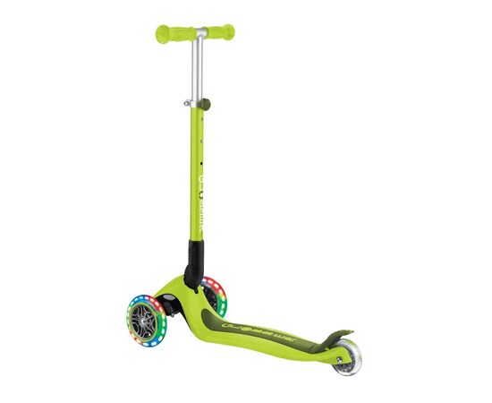 Самокат Globber Primo Foldable Lights колеса з підсвіткою до 50 кг 3+ Зелений (432-106-3), зображення 2