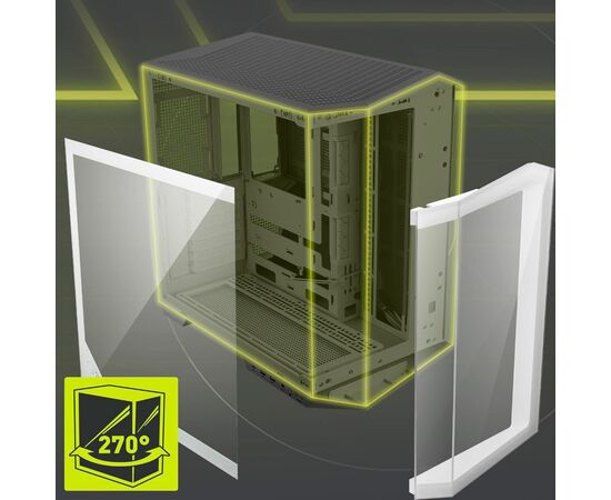 Корпус для ПК MSI MAG PANO 100L PZ WHITE, изображение 5