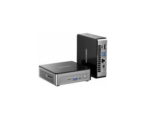 Компьютер GEEKOM Air12 Mini PC 2026 Edition / Pentium Gold 7505, 16, 512, WIN11Pro (GMAIR12PT7505 -16512-EU)