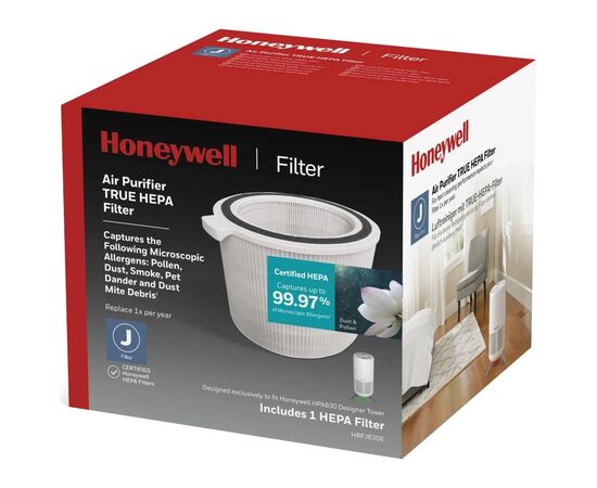 Фільтр для очисника/зволожувача повітря Honeywell Нера-фільтр HPA830 (HRFJ830E), зображення 3
