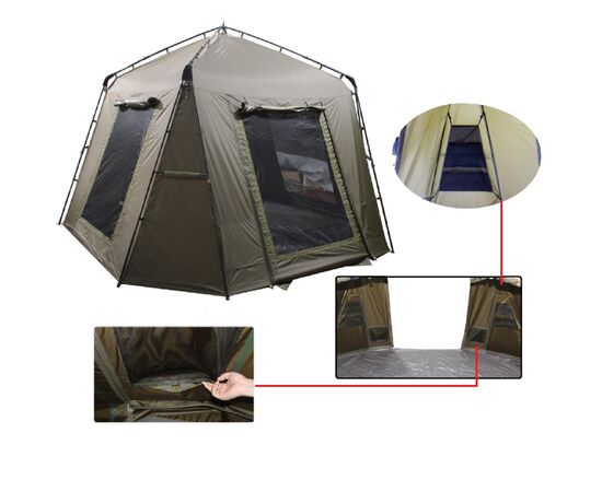 Палатка Ranger Короповий Gazebo Lux 3-mann (RA6665), изображение 11