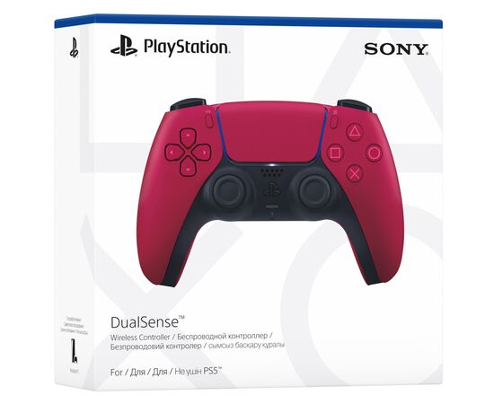 Геймпад Sony Playstation DualSense Bluetooth PS5 Cosmic Red (1000050249), изображение 6