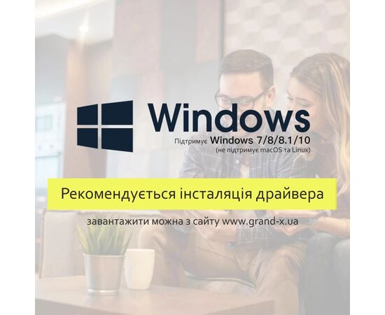 Bluetooth-адаптер Grand-X 5.4 Realtek RTL8761B, 7 devices, aptX, Low Energy (BT50G), зображення 4