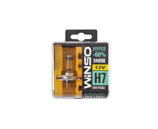 Автолампа WINSO H7 HYPER +60 55W PX26d SET (712730), изображение 4