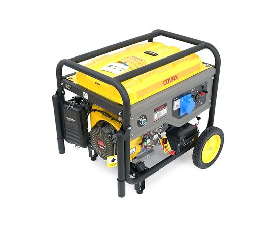 Генератор COVAX CV17500LD-E2, 8.5kW, 220V, 50Hz, DC12V, 20HP, ручной/электро стартер, 25L (CV17500LD-E2)
