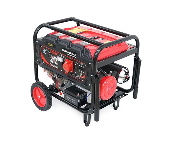 Генератор COVAX EPH12500E2-llll-ATS, 8.0kW, 220V-380V, 50Hz, DC12V, 18HP, электро стартер, 25L (EPH12500E2-lll-ATS)