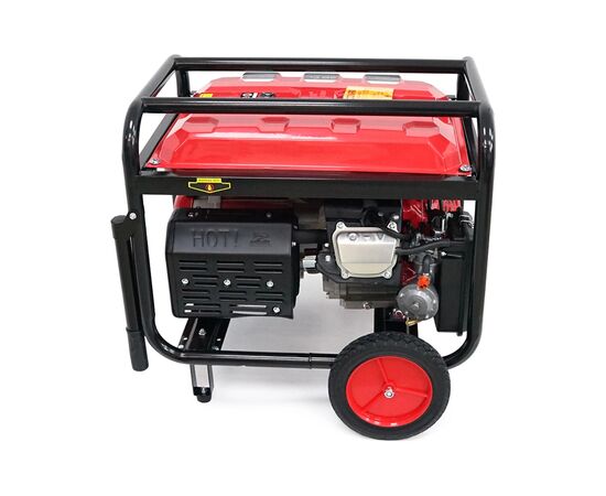 Генератор COVAX EPH18500E2-GAS, 9.0kW, бензин/газ, 220V, 50Hz, DC12V, 20HP, электро стартер, 25L (EPH18500E2-GAS), изображение 3