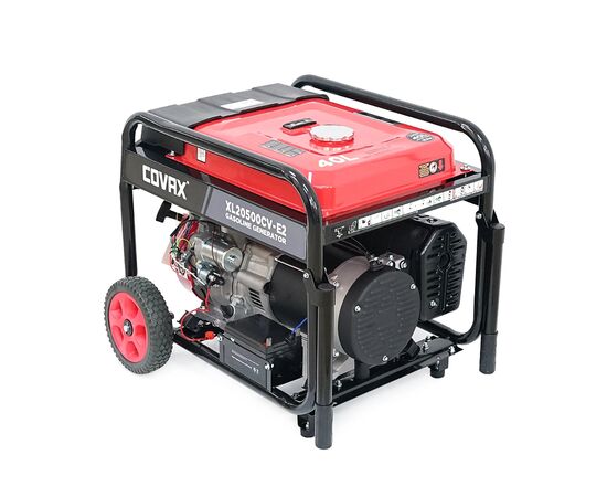 Генератор COVAX XL20500CV-E2, 9.5kW, 220V, 50Hz, DC12V, 21HP, электро стартер, 25L (XL20500CV-E2), изображение 2
