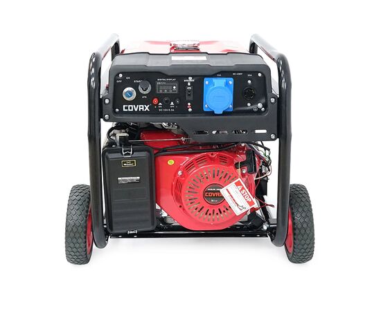 Генератор COVAX XL20500CV-E2, 9.5kW, 220V, 50Hz, DC12V, 21HP, электро стартер, 25L (XL20500CV-E2), изображение 3