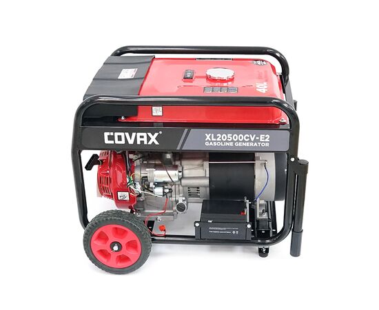 Генератор COVAX XL20500CV-E2, 9.5kW, 220V, 50Hz, DC12V, 21HP, электро стартер, 25L (XL20500CV-E2), изображение 4