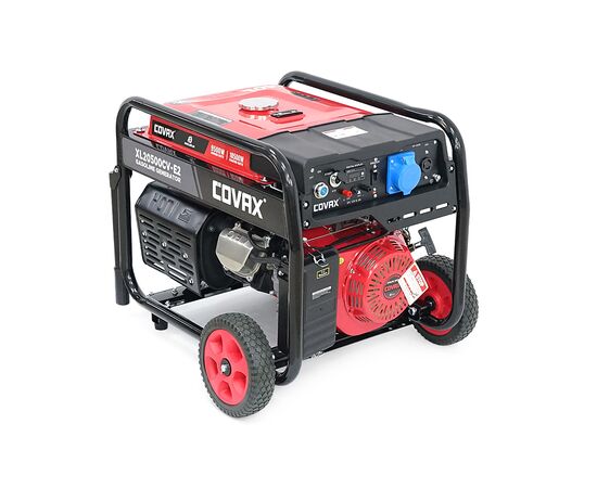 Генератор COVAX XL20500CV-E2, 9.5kW, 220V, 50Hz, DC12V, 21HP, электро стартер, 25L (XL20500CV-E2)