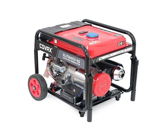 Генератор COVAX XL7500CV-E2, 5.0kW, 220V, 50Hz, DC12V, 13HP, электро стартер, 25L (XL7500CV-E2), изображение 5