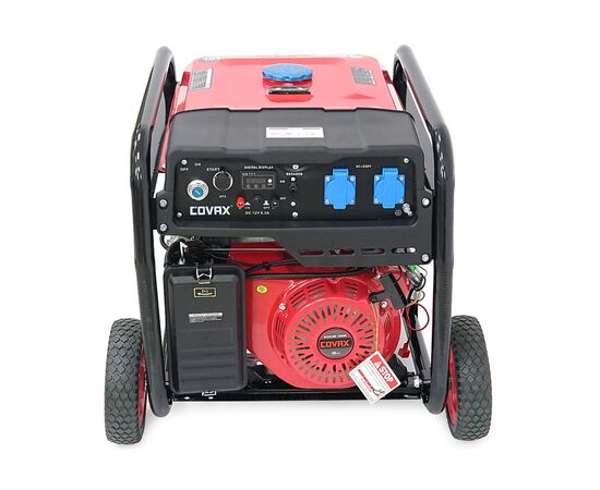 Генератор COVAX XL8500CV-E2, 6.0kW, 220V, 50Hz, DC12V, 15HP, электро стартер, 25L (XL8500CV-E2), изображение 3
