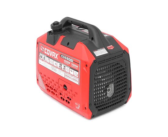 Генератор COVAX инверторный CG6800i, 5.0kW, 220V, 50Hz (CG6800i), изображение 2
