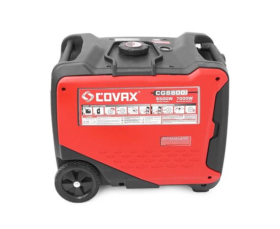 Генератор COVAX інверторний CG8800i, 7.0kW, 220V, 50Hz, бак 10L, 45kg (CG8800i), зображення 5