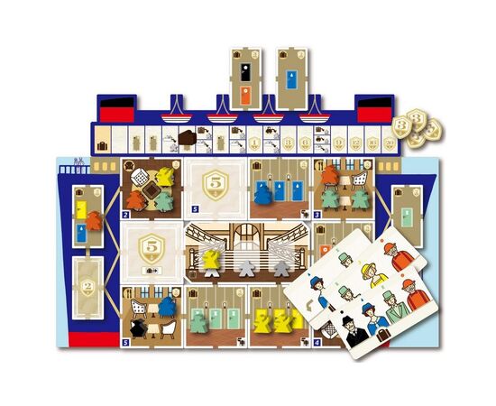 Настольная игра Бельвіль Asmodee Все на борт! (Come Sail Away!) (SASCSA0101UA), изображение 3
