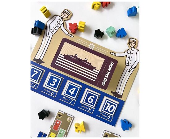 Настольная игра Бельвіль Asmodee Все на борт! (Come Sail Away!) (SASCSA0101UA), изображение 5