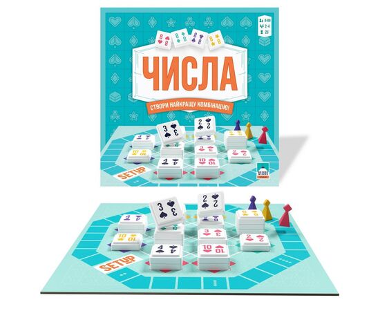 Настольная игра Бельвіль Asmodee Числа (BZZSET0101UA), изображение 3