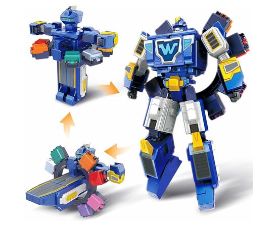 Трансформер Super Wings Transforming Всемирный космодром 3 в 1 (YW780288), изображение 2