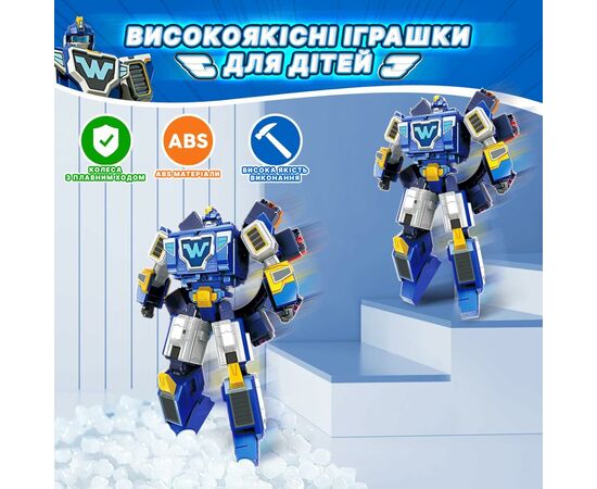 Трансформер Super Wings Transforming Всемирный космодром 3 в 1 (YW780288), изображение 6