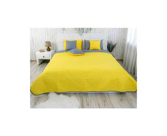 Покрывало Руно микрофайбер Yellow Grey 150x212 см (360.52У_Yellow Grey)