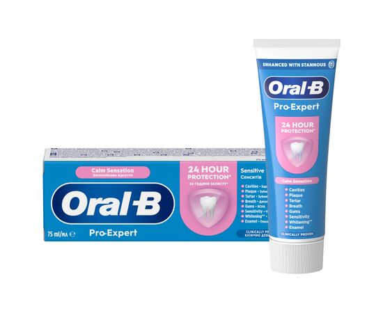 Зубна паста Oral-B Pro-Expert Заспокійливе відчуття 75 мл (8006530090773)