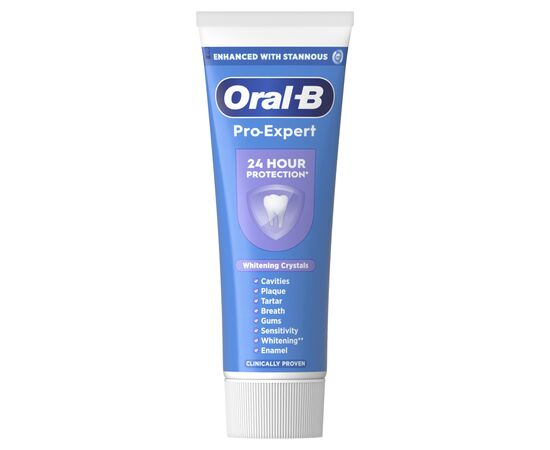 Зубная паста Oral-B Pro-Expert Бережное отбеливание 75 мл (8006530090537), изображение 2