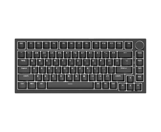 Клавиатура Ajazz AK820 Red Switch USB-C UA Black (AK820-R-B)