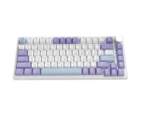 Клавиатура Ajazz AK820 Sea Salt Switch RGB USB-C UA White (AK820-SS-PWB), изображение 2