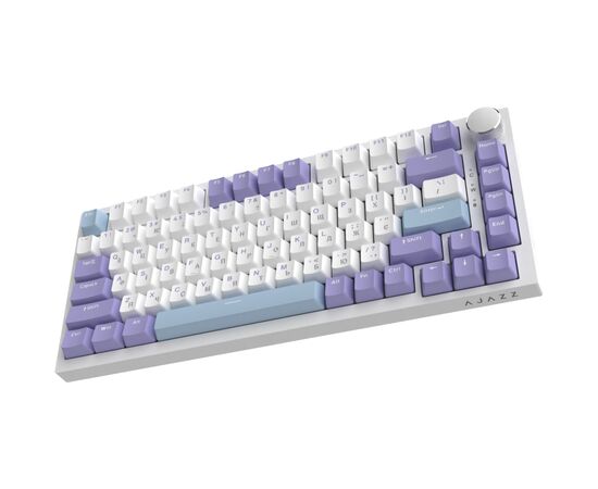 Клавиатура Ajazz AK820 Sea Salt Switch RGB USB-C UA White (AK820-SS-PWB), изображение 3