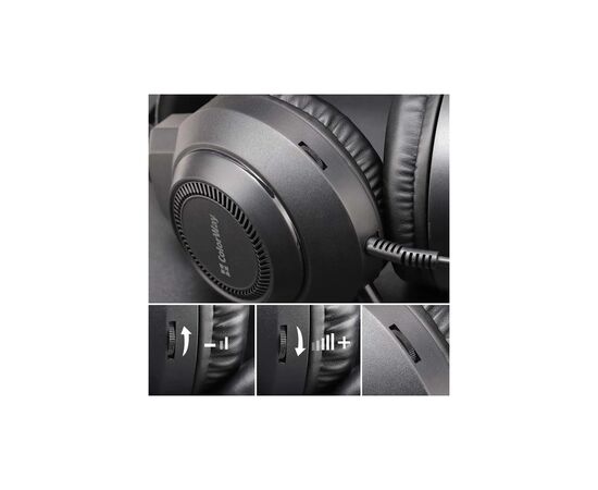 Навушники ColorWay BlazeCore RGB Black (CW-HPG03BK), зображення 5