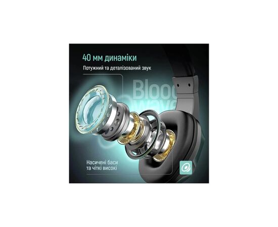 Навушники ColorWay Bloodwave LED Black (CW-HPG01BK), зображення 6