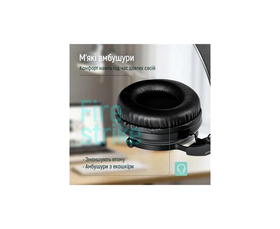 Наушники ColorWay Firestrike RGB Black (CW-HPG04BK), изображение 9