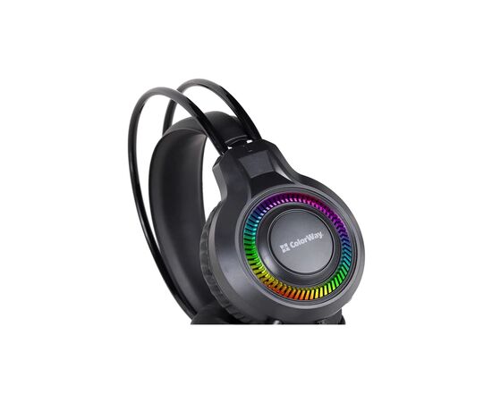 Наушники ColorWay GlowCore RGB Black (CW-HPG02BK), изображение 4