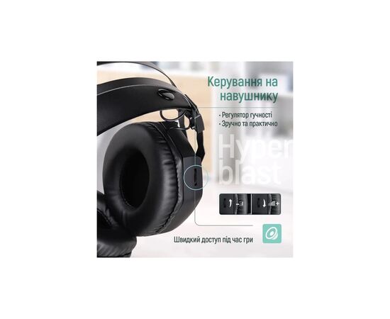Наушники ColorWay Hyperblast RGB Black (CW-HPG05BK), изображение 11