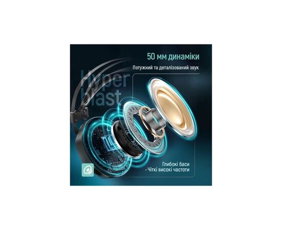 Наушники ColorWay Hyperblast RGB Black (CW-HPG05BK), изображение 6