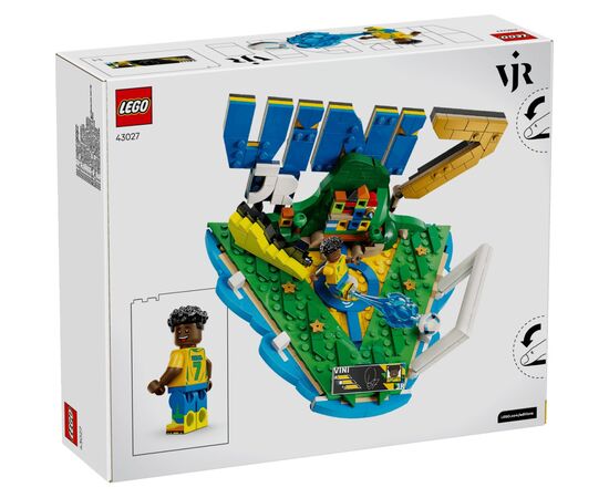 Конструктор LEGO Editions Football Винисиус Жуниор — лучшие моменты футбольных матчей (43027), изображение 7