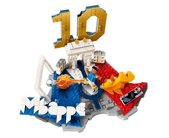 Конструктор LEGO Editions Football Кіліан Мбаппе — найкращі моменти футбольних матчів (43013), зображення 3