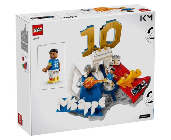 Конструктор LEGO Editions Football Кіліан Мбаппе — найкращі моменти футбольних матчів (43013), зображення 7