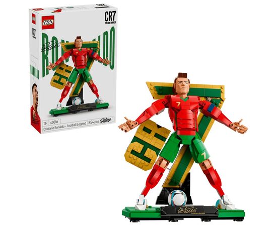 Конструктор LEGO Editions Football Криштиану Роналду — легенда футбола (43016), изображение 5