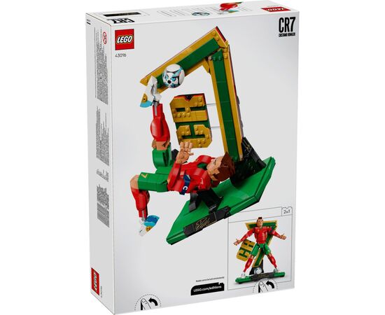 Конструктор LEGO Editions Football Криштиану Роналду — легенда футбола (43016), изображение 6