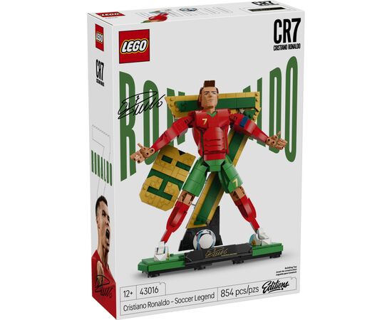 Конструктор LEGO Editions Football Криштиану Роналду — легенда футбола (43016)