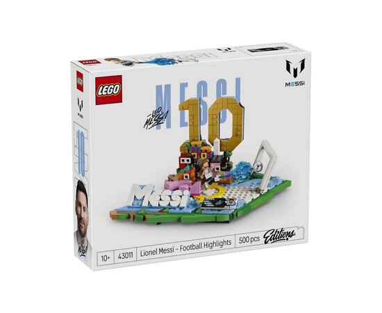 Конструктор LEGO Editions Football Ліонель Мессі — найкращі моменти футбольних матчів (43011)