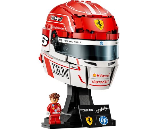 Конструктор LEGO Editions Formula 1 Шолом Шарля Леклера з команди Scuderia Ferrari HP (43014), зображення 2