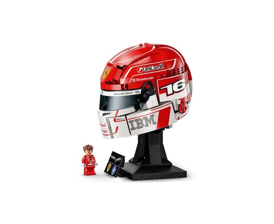 Конструктор LEGO Editions Formula 1 Шолом Шарля Леклера з команди Scuderia Ferrari HP (43014), зображення 3